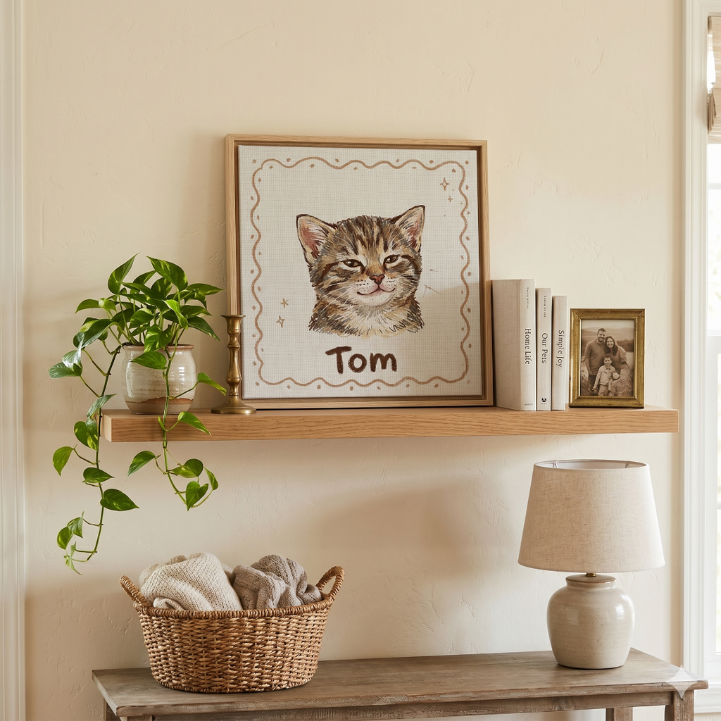 Turn Your "Boss" Into Art! Custom Whimsical Crayon Pet Portraits