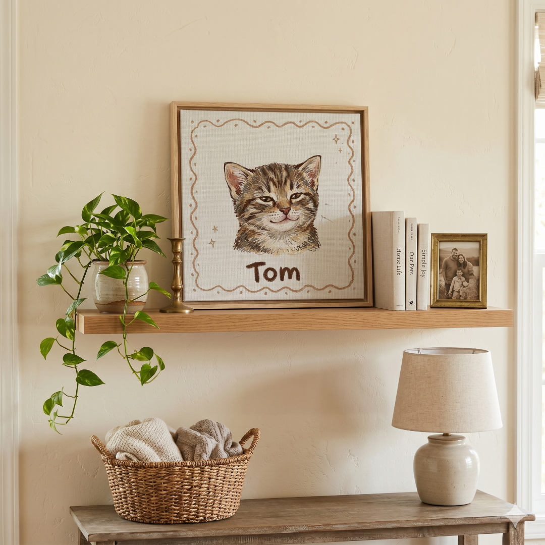 Turn Your "Boss" Into Art! Custom Whimsical Crayon Pet Portraits